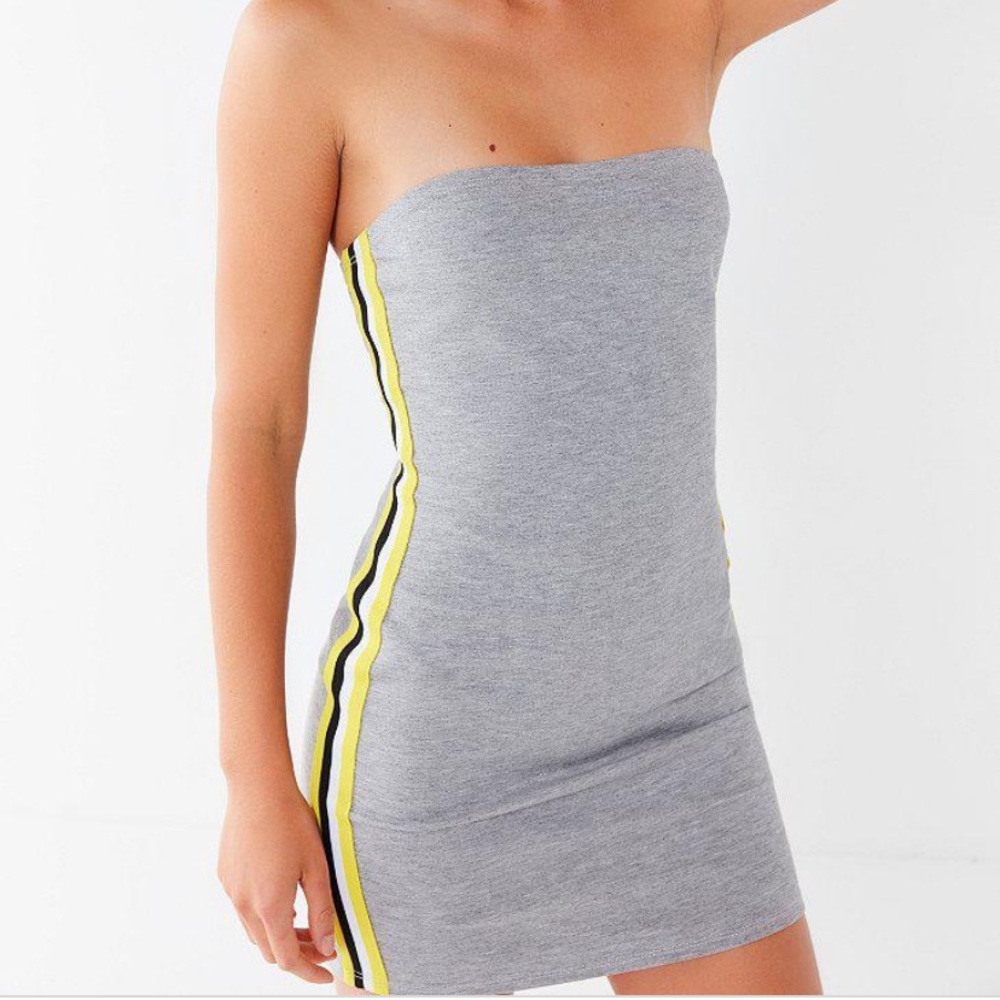 URBAN OUTFITTERS strapless sweatshirt dress